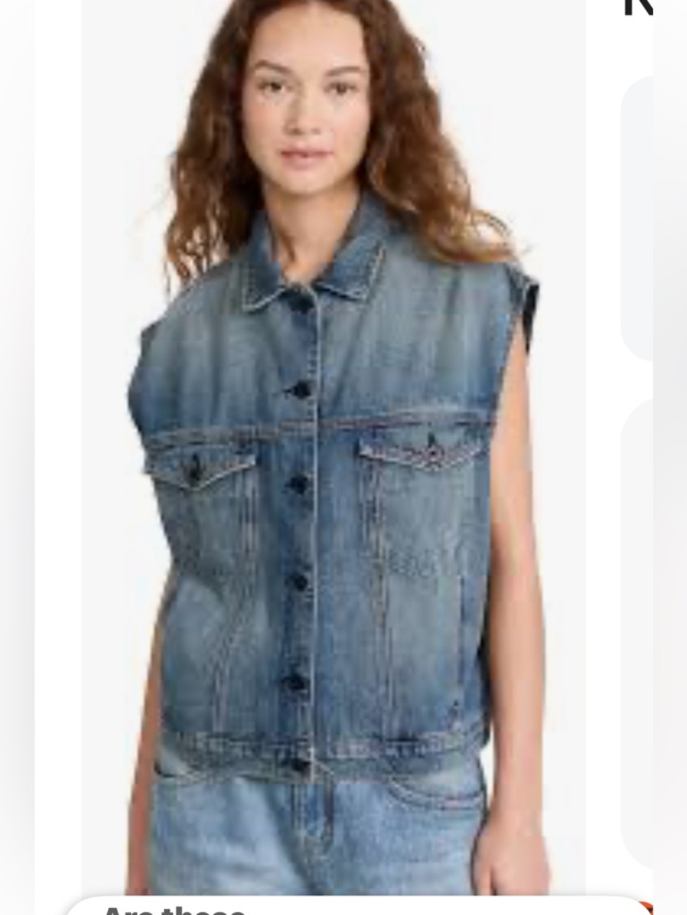 ASKK NY Denim Vest